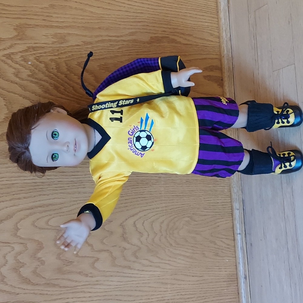 18" doll soccer outfit
